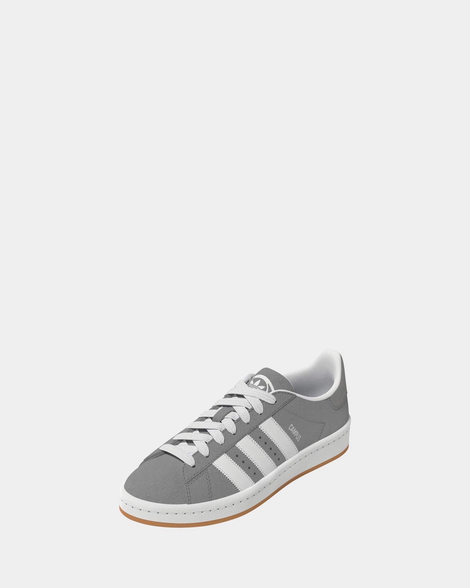 Campus 00s Elastic Lace Grade School Grey/White