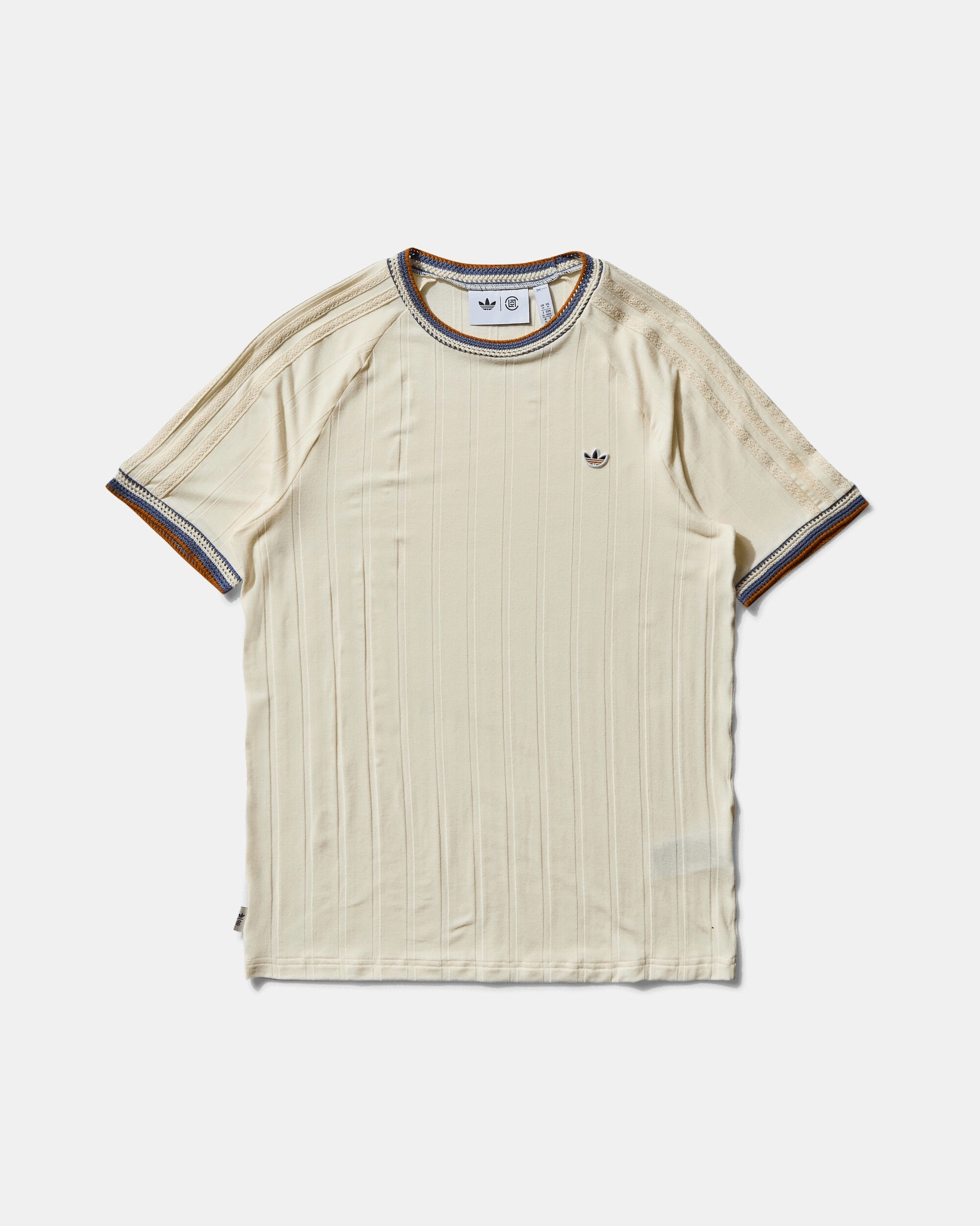 CLOT by Edison Rib T-Shirt Cream White