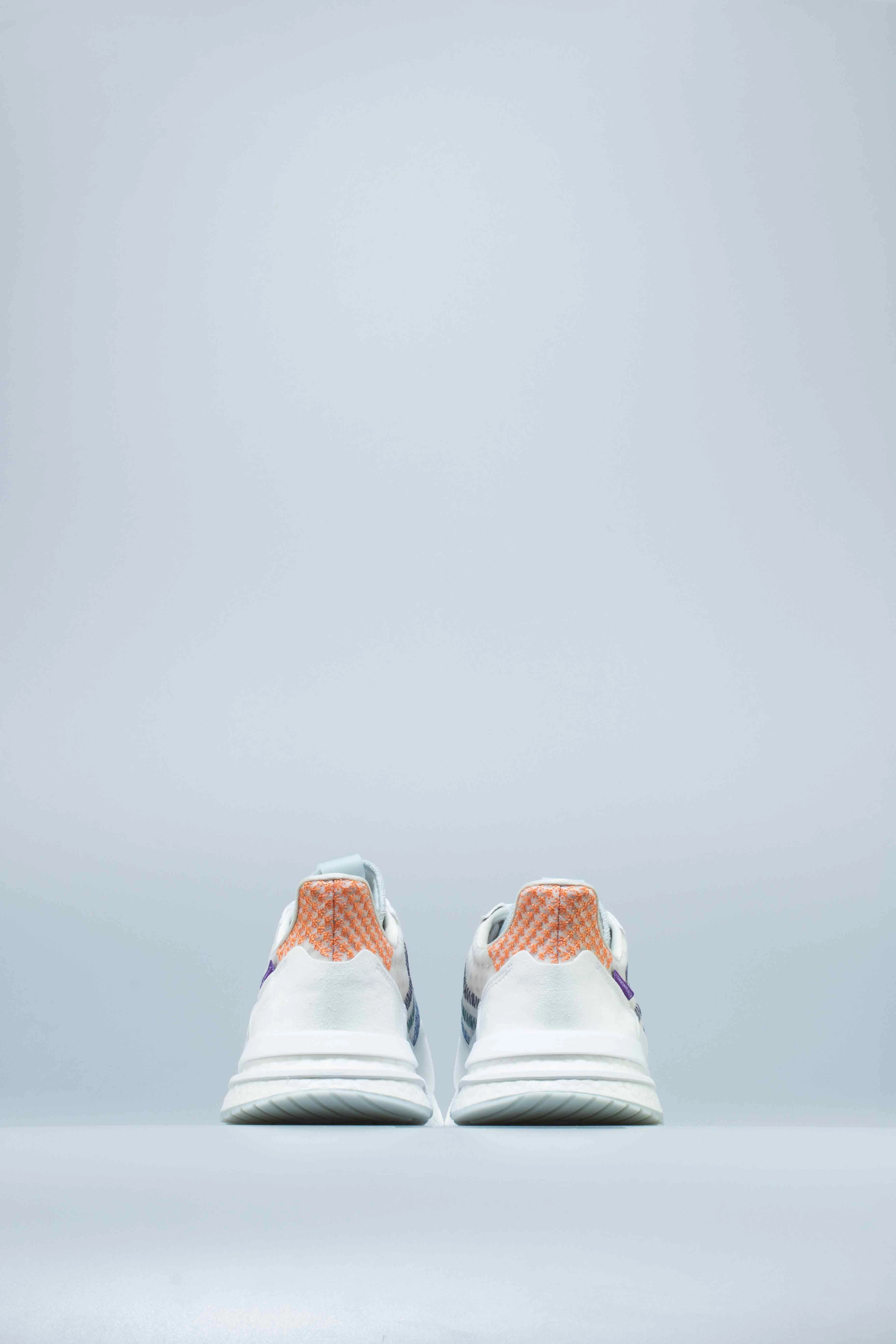 Commonwealth X adidas Consortium ZX 500 Rm Mens Shoe - White/White