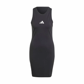 Essentials 3-Stripe Long Dress - Womens