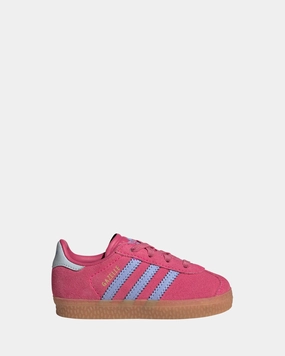 Gazelle Cf Elastic Lace Infant Shock Pink/Blue Spark