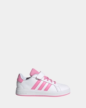 Grand Court 2.0 Pre-School White/Bliss Pink/Core Black