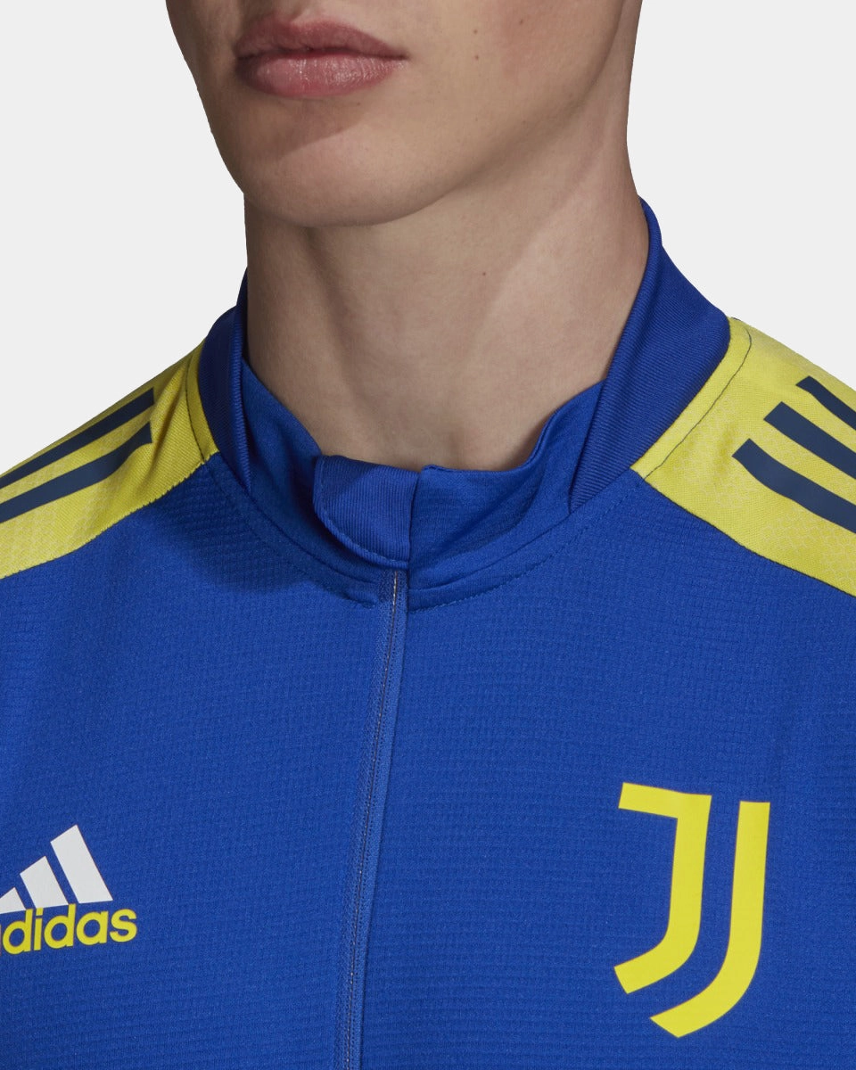 Haut d'entrainement Juventus Europe 2021/2022 - Bleu/Jaune