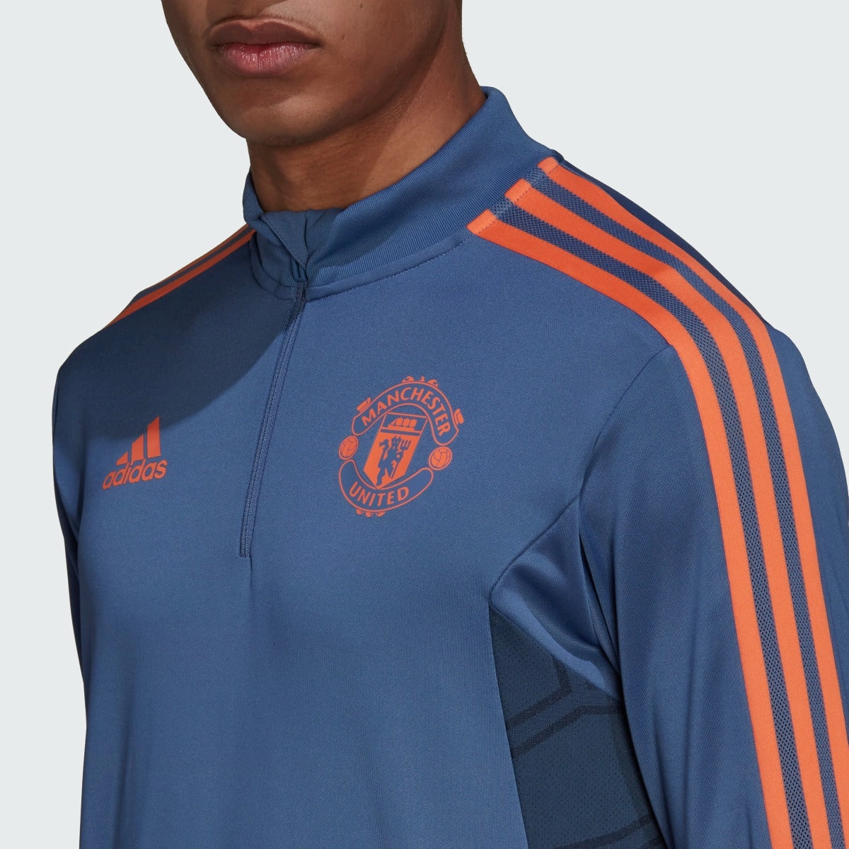 Haut d'entrainement Manchester United Condivo 2022/2023  - Bleu/Orange