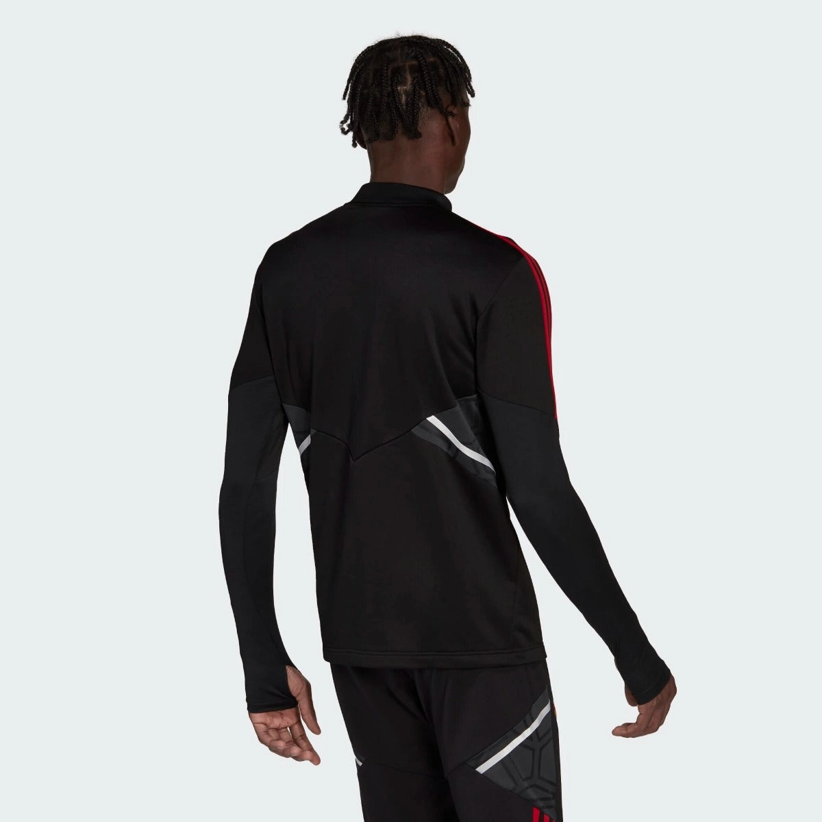 Haut d'entrainement Manchester United Condivo 2022/2023  - Noir/Rouge
