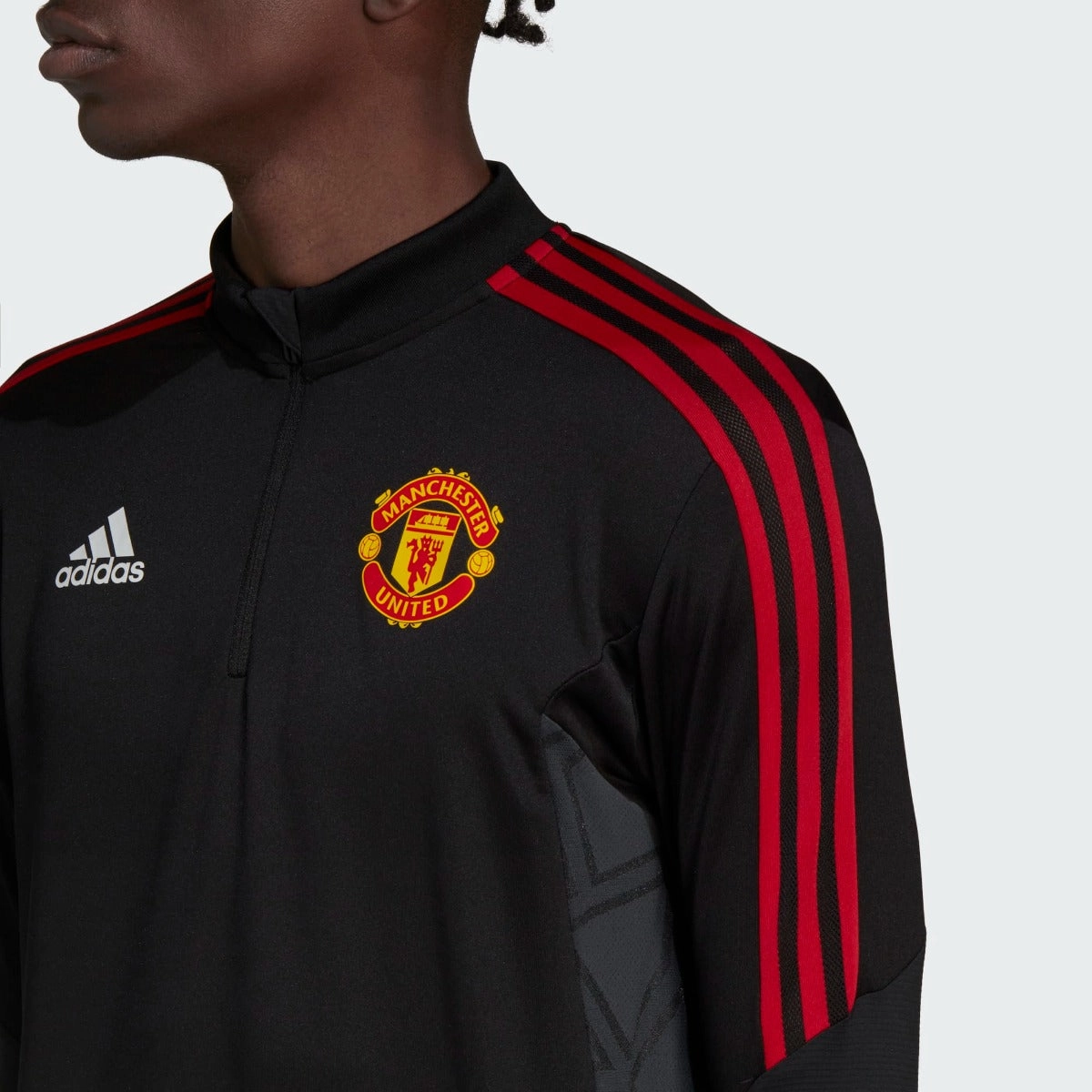 Haut d'entrainement Manchester United Condivo 2022/2023  - Noir/Rouge