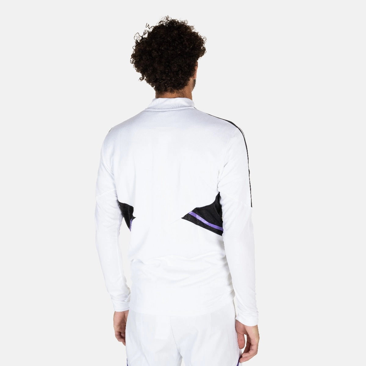 Haut d'entrainement Real Madrid Condivo 2022/2023 - Blanc/Noir/Violet