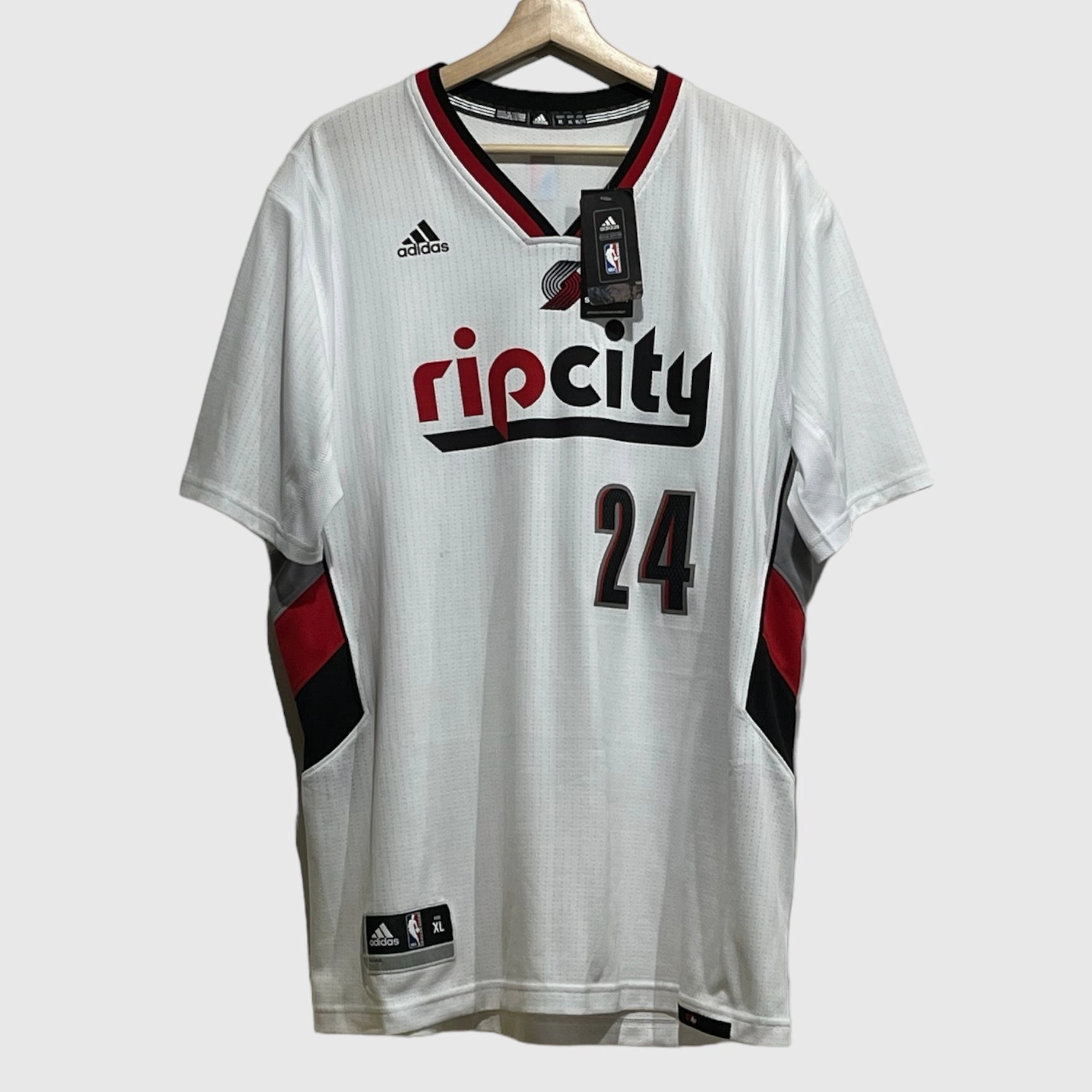 Mason Plumlee Portland Trail Blazers Rip City Jersey XL
