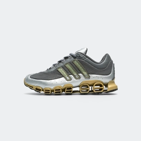 Megaride - Grey Four/Gold Metallic-Metallic Silver