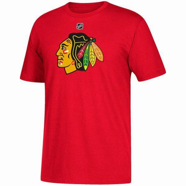 Men's Chicago Blackhawks Patrick Kane Adidas Name & Number T-Shirt