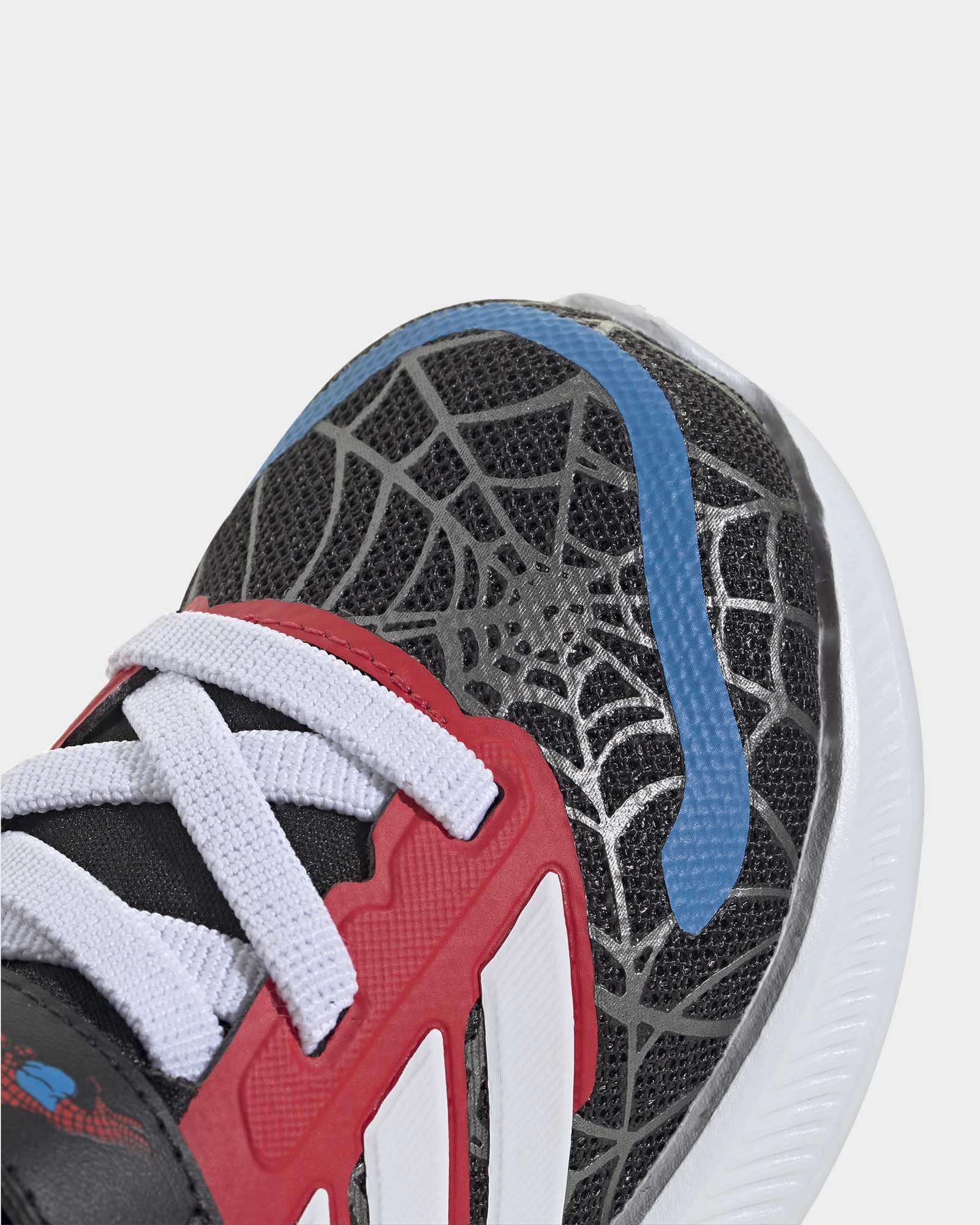 Runfalcon Spiderman Self-Fastening Infant Black/White/Pure Ruby