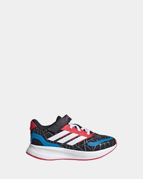 Runfalcon Spiderman Self-Fastening Pre-School Black/White/Pure Ruby