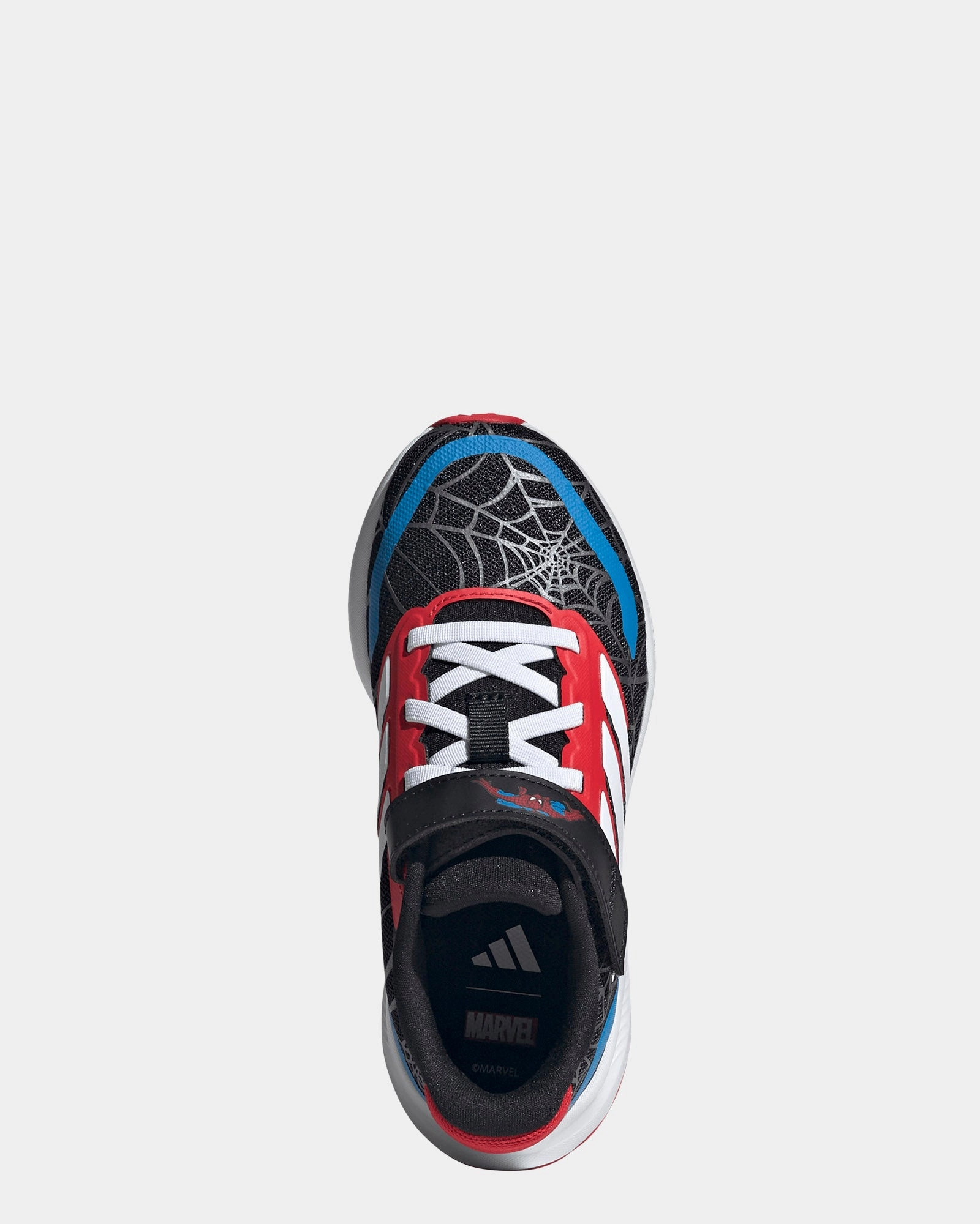 Runfalcon Spiderman Self-Fastening Pre-School Black/White/Pure Ruby
