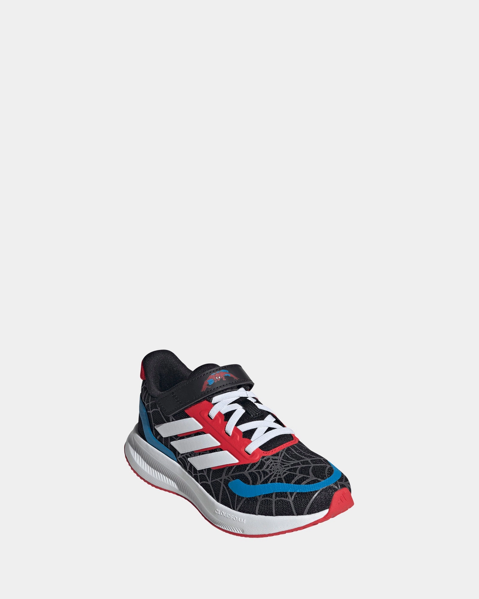 Runfalcon Spiderman Self-Fastening Pre-School Black/White/Pure Ruby