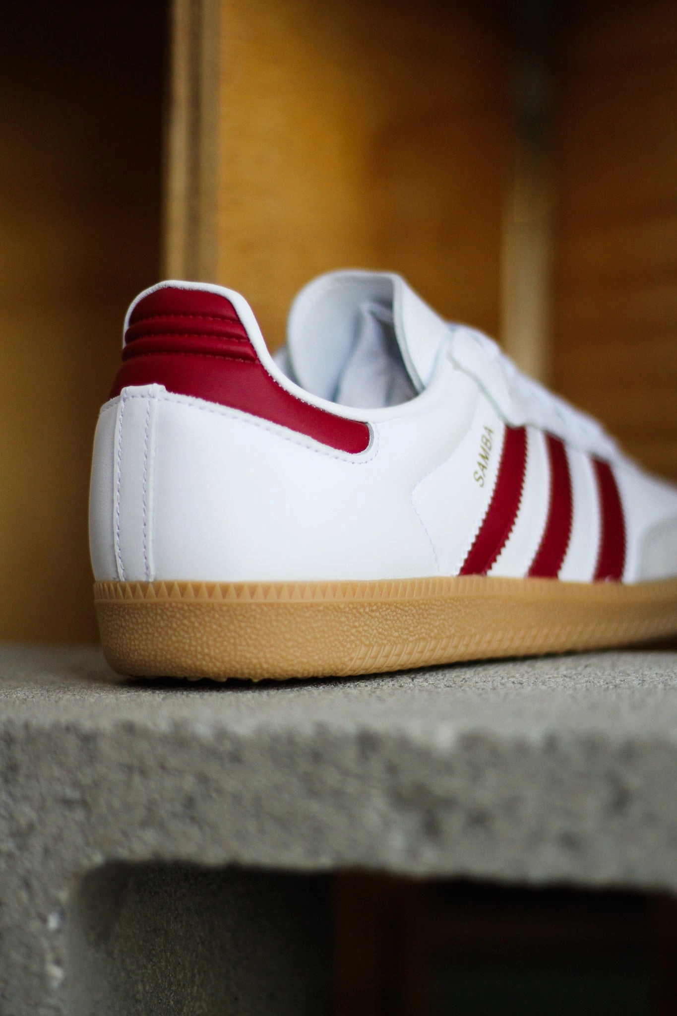 SAMBA OG COLLEGIATE BURGUNDY