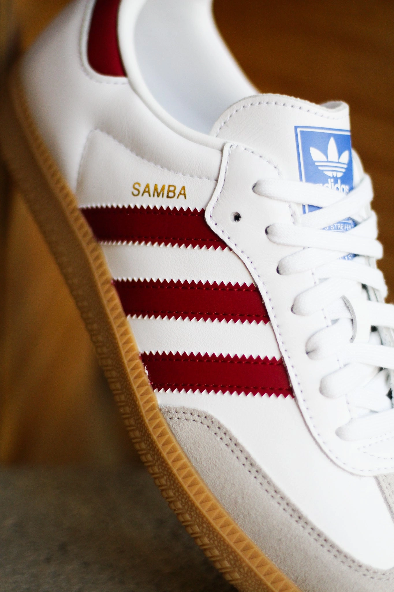 SAMBA OG COLLEGIATE BURGUNDY