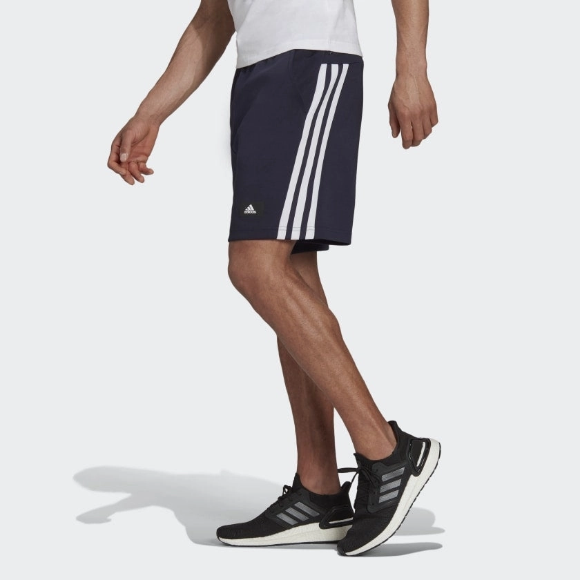 Short Adidas Sportswear 3 Stripes - Bleu