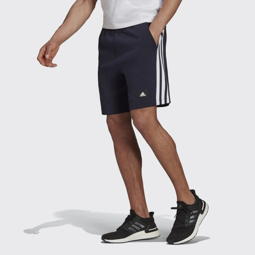Short Adidas Sportswear 3 Stripes - Bleu