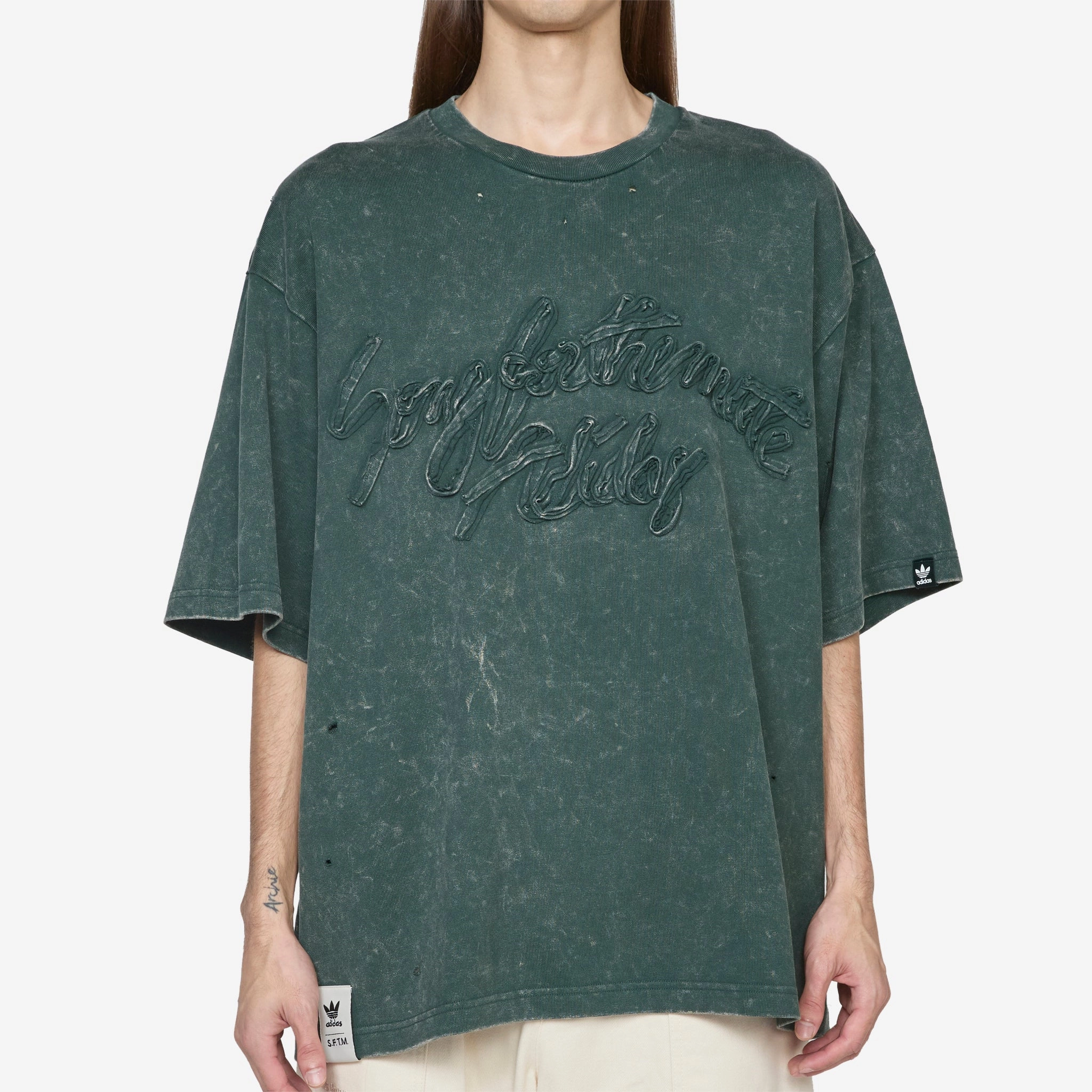 Song for the Mute x Washed T-Shirt Shadow Green