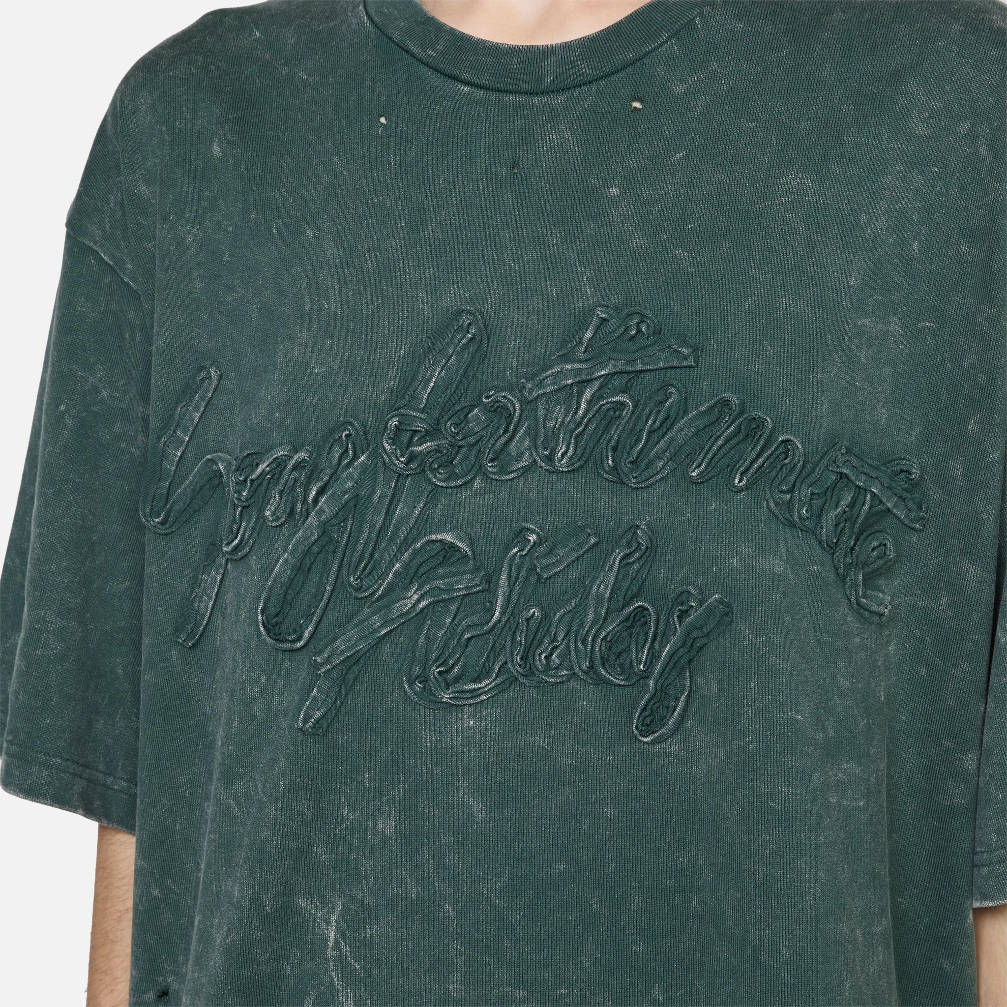 Song for the Mute x Washed T-Shirt Shadow Green