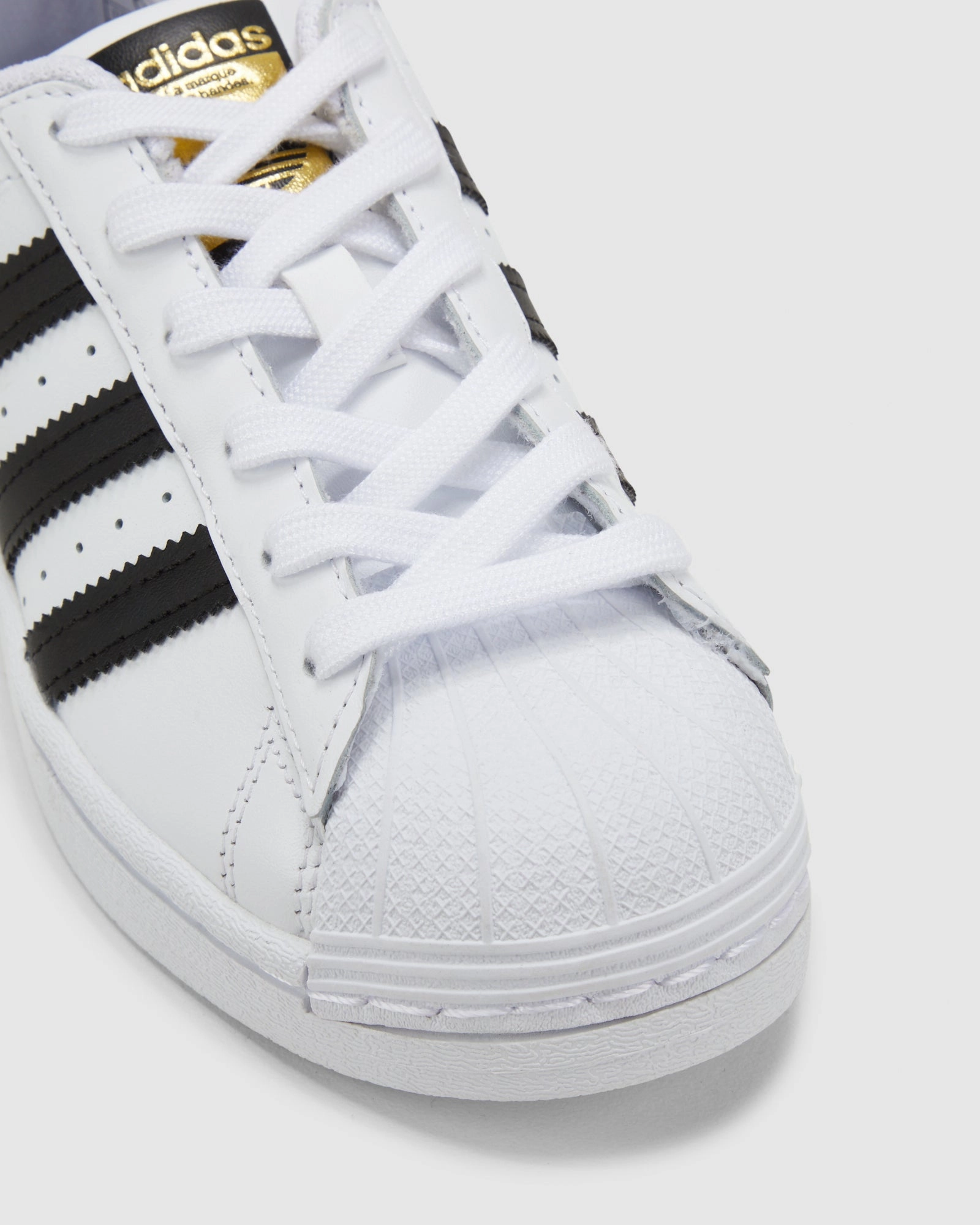 Superstar Foundation II Grade School White/Black