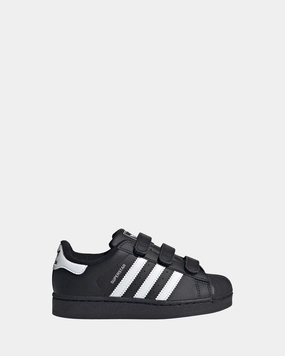 Superstar Ii Pre-School Black/White/Black