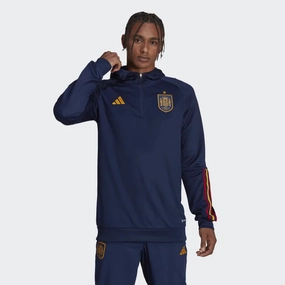 Sweat à capuche Espagne 2022 - Bleu/Rouge/orange