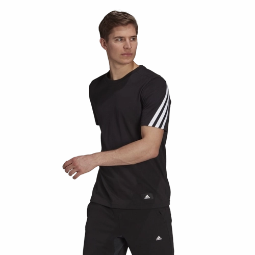 T-shirt Adidas Sportswear 3 Stripes - Noir