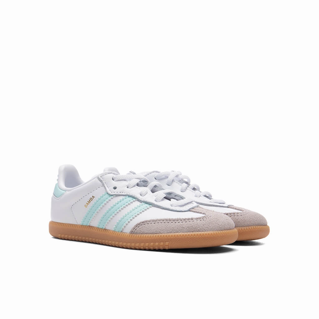 Toddlers Samba OG - Cloud White/Semi Flash Aqua/Gum
