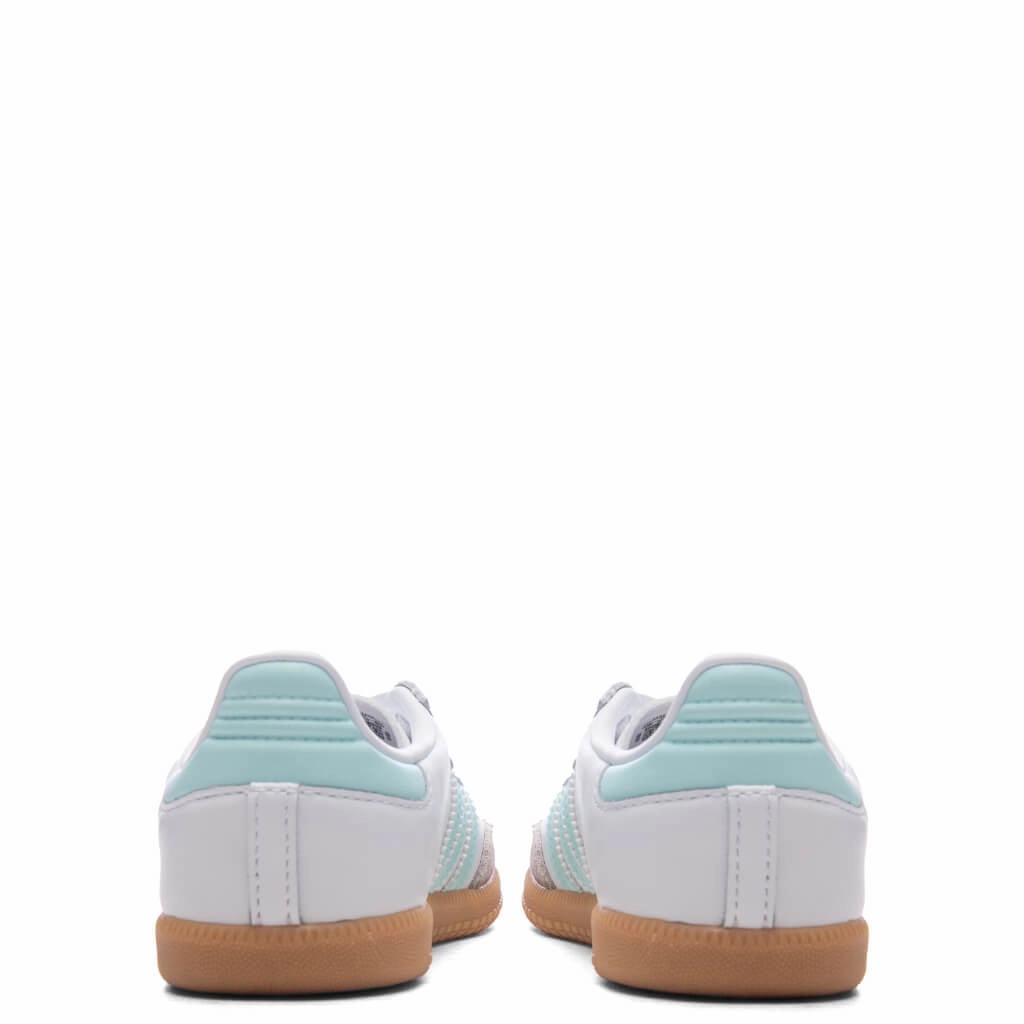 Toddlers Samba OG - Cloud White/Semi Flash Aqua/Gum