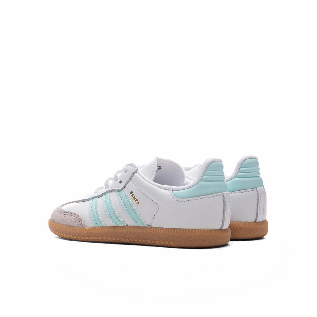 Toddlers Samba OG - Cloud White/Semi Flash Aqua/Gum