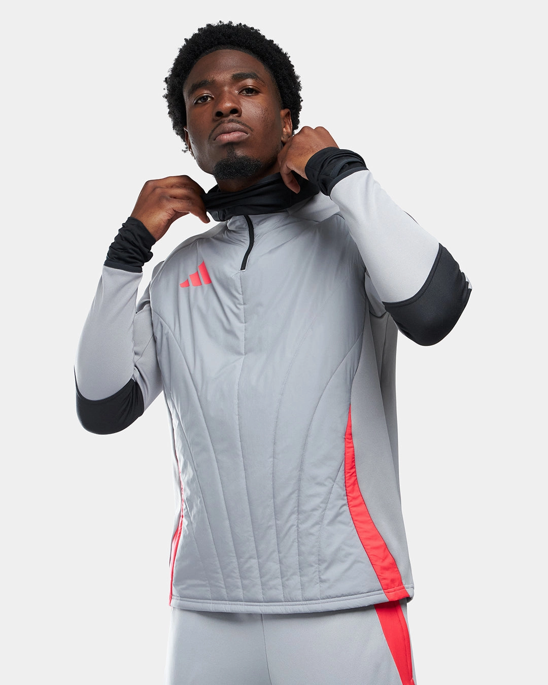 Veste Adidas Cagoule Intégrée - Gris