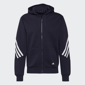 Veste Capuche Adidas Sportswear Future Icons  - Bleu/Blanc