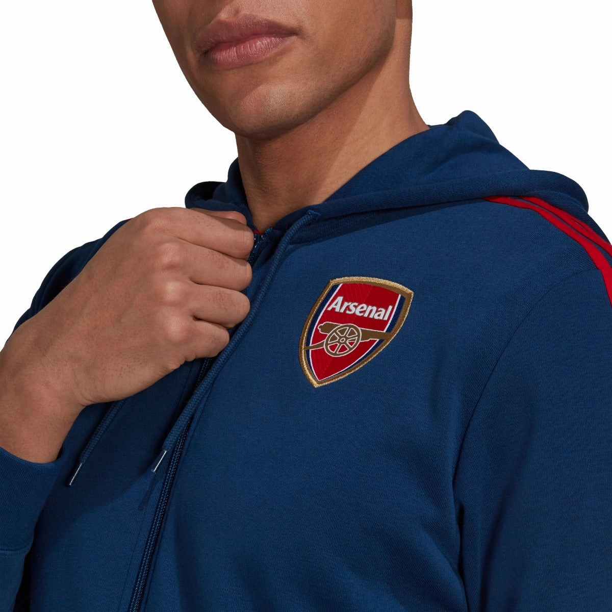 Veste Capuche Arsenal 2021/2022 - Bleu/Rouge