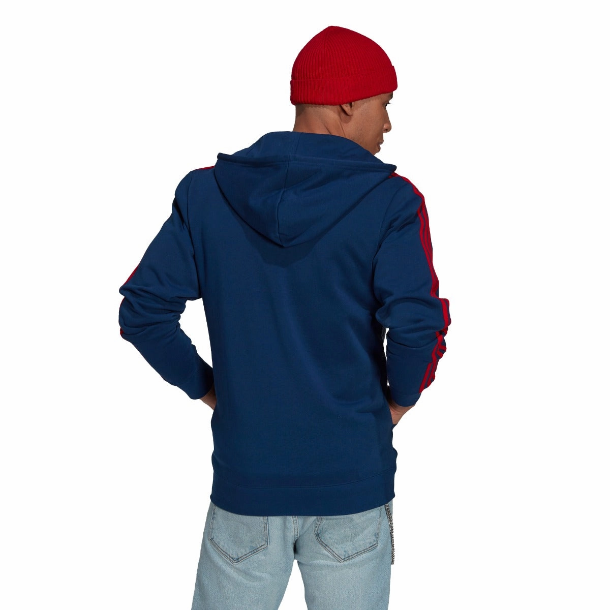 Veste Capuche Arsenal 2021/2022 - Bleu/Rouge
