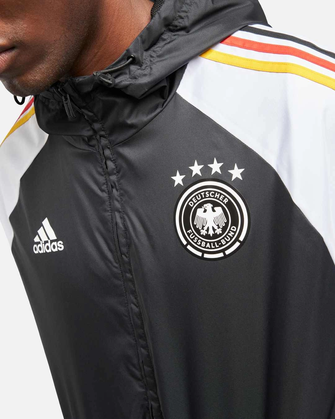 Veste Coupe-Vent Allemagne 2024 - Gris/Blanc