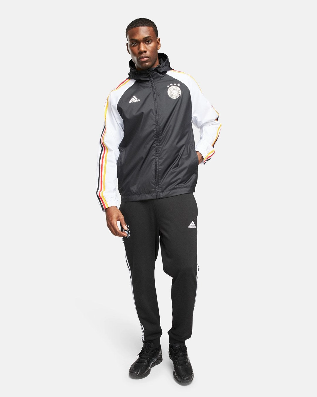 Veste Coupe-Vent Allemagne 2024 - Gris/Blanc