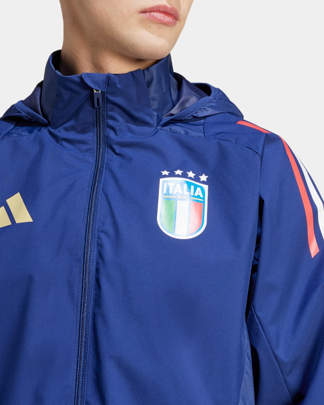 Veste Coupe-Vent Italie 2024 - Bleu