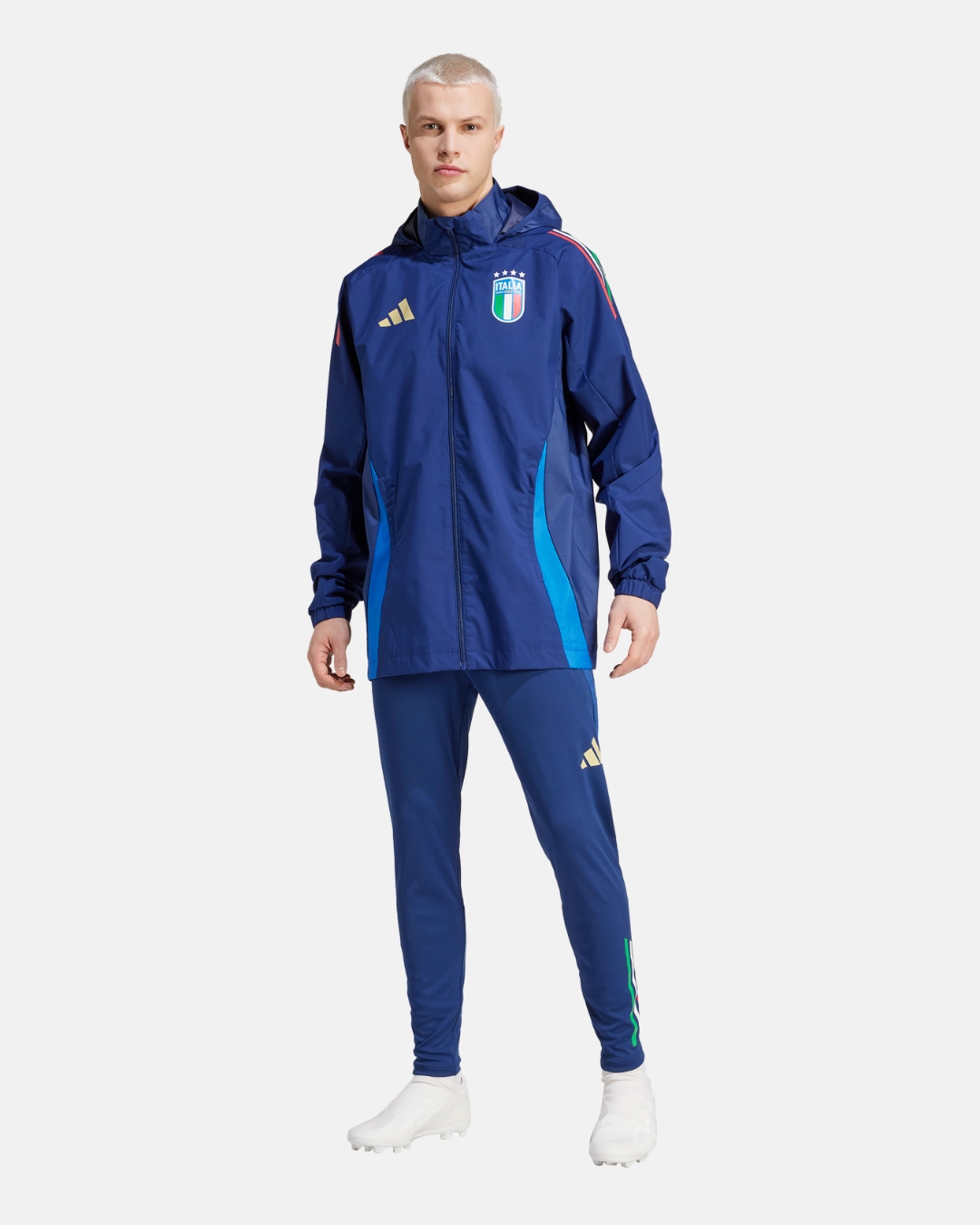 Veste Coupe-Vent Italie 2024 - Bleu