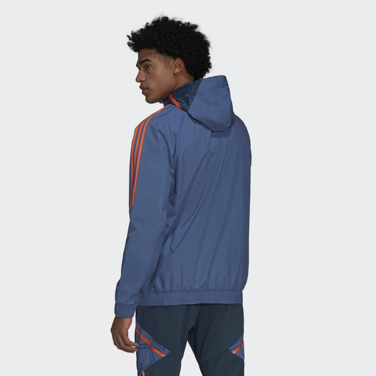 Veste Coupe-Vent Manchester United 2022/2023 - Bleu/Orange