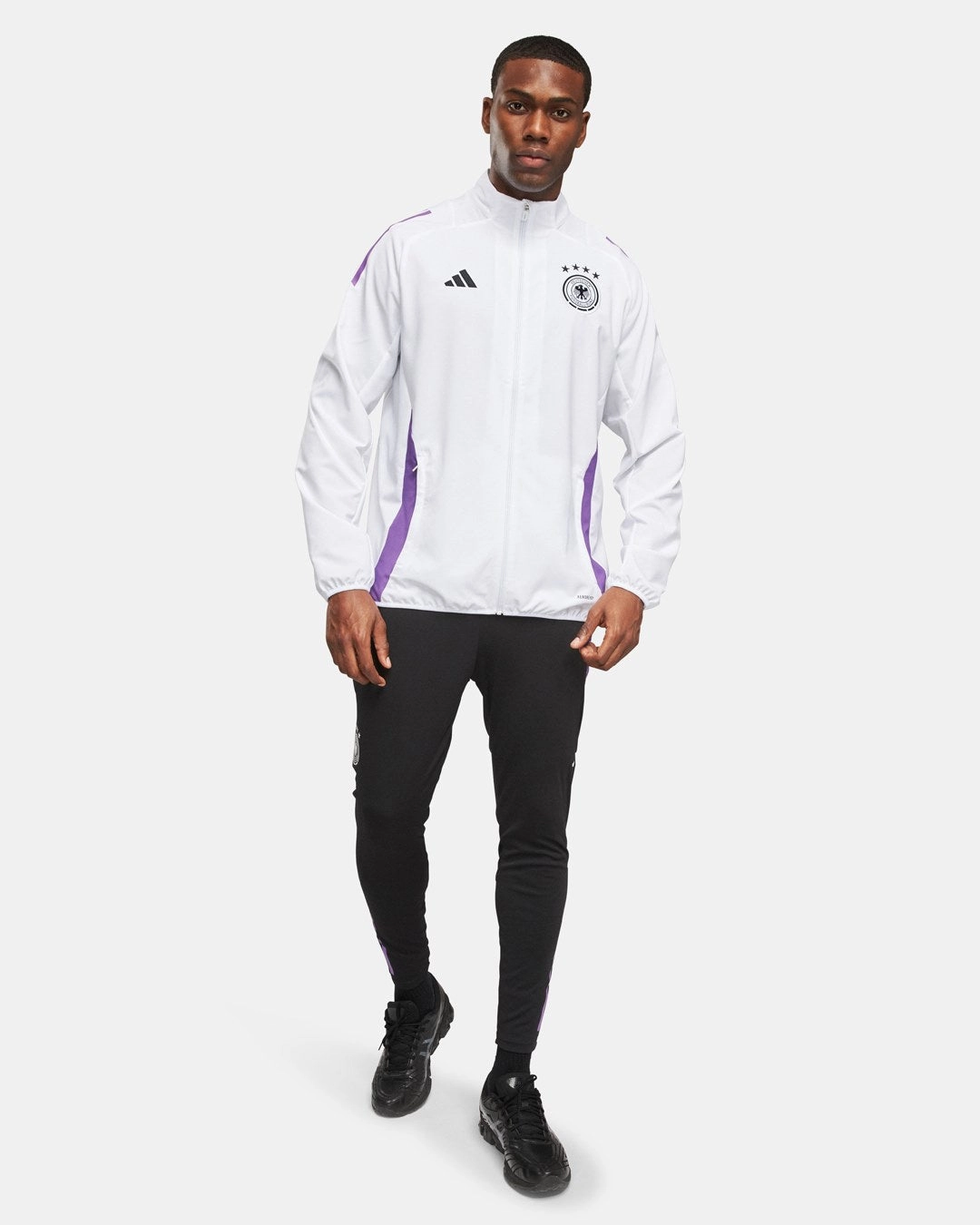 Veste de survêtement Allemagne 2024 - Blanc/Violet