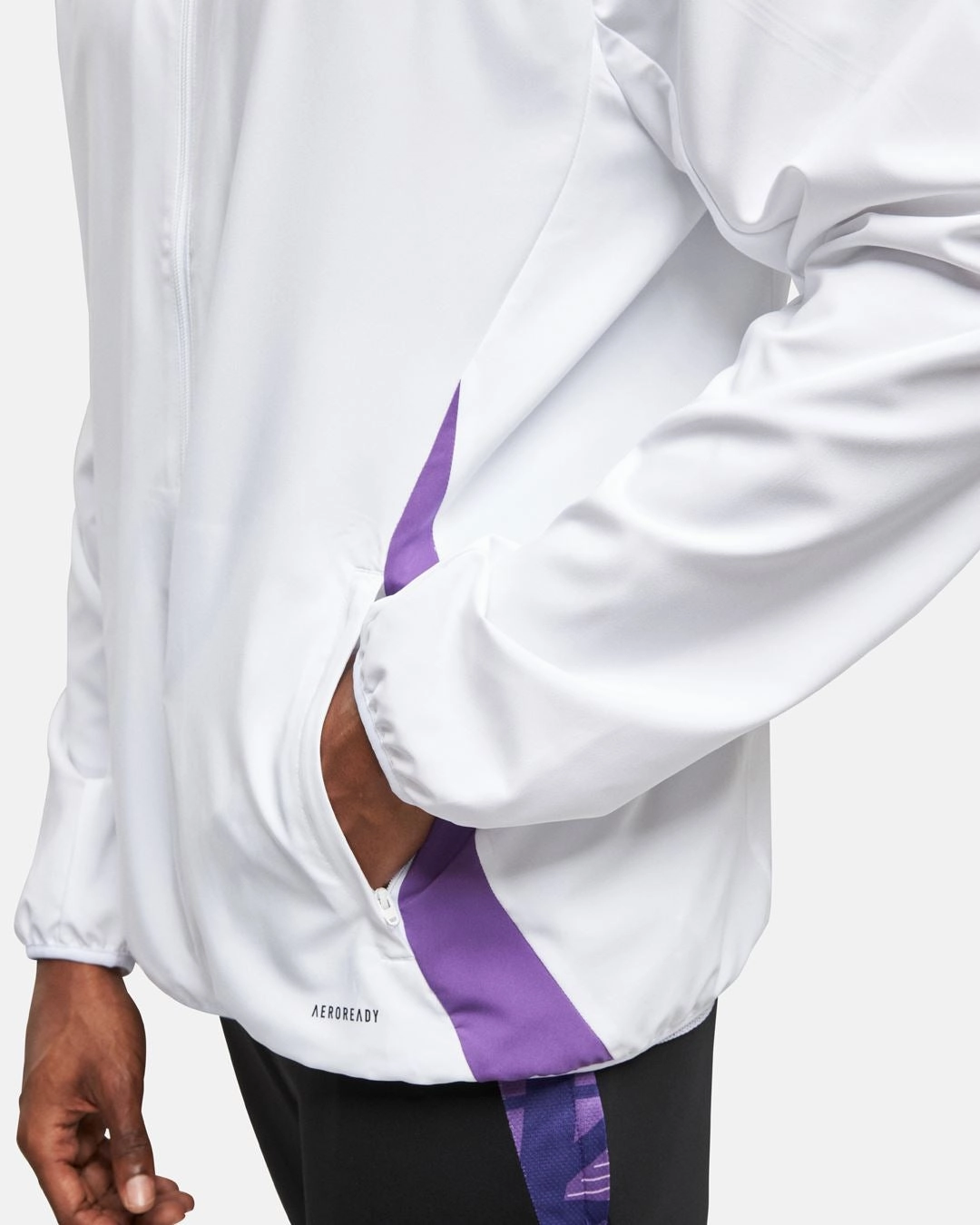 Veste de survêtement Allemagne 2024 - Blanc/Violet