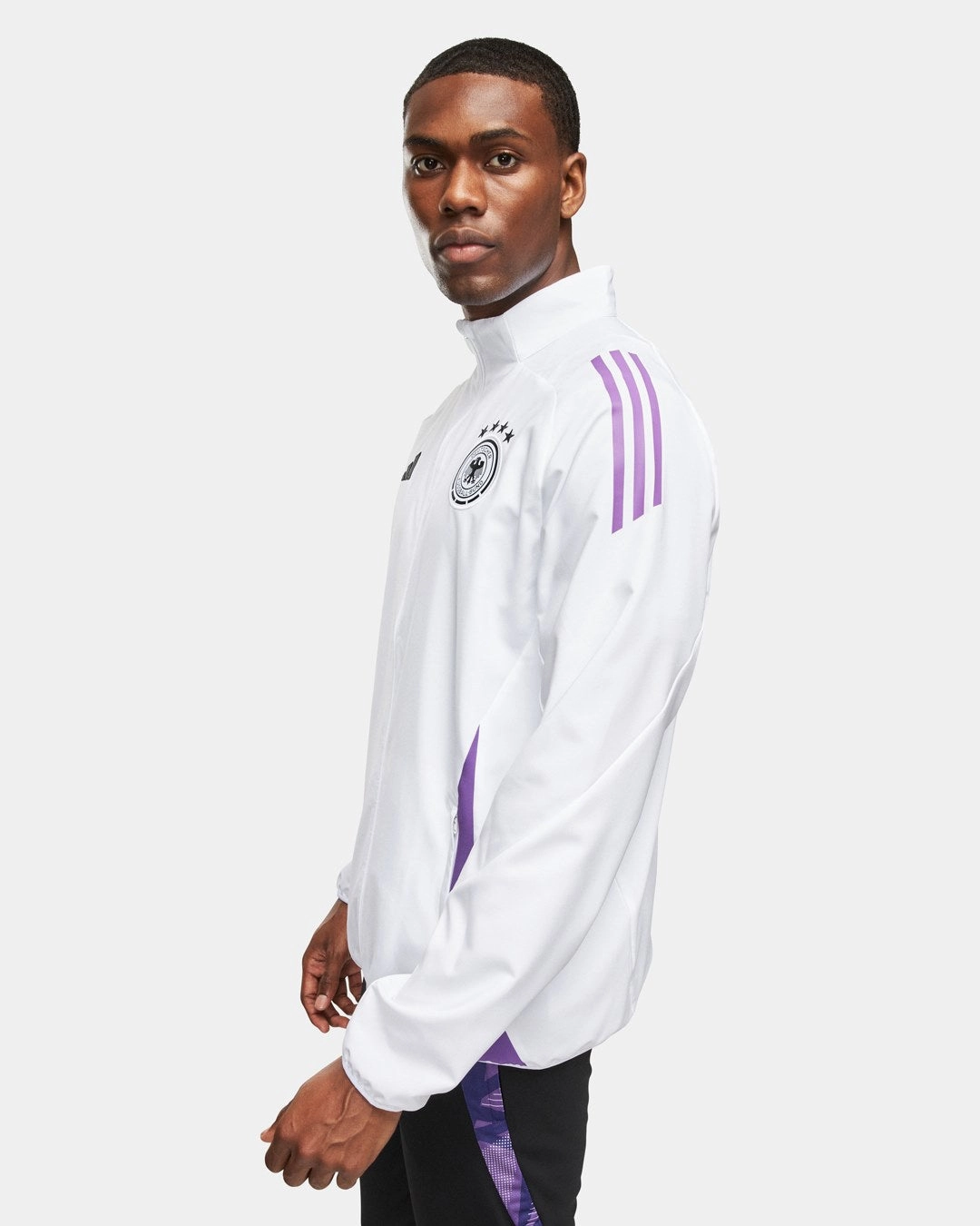 Veste de survêtement Allemagne 2024 - Blanc/Violet
