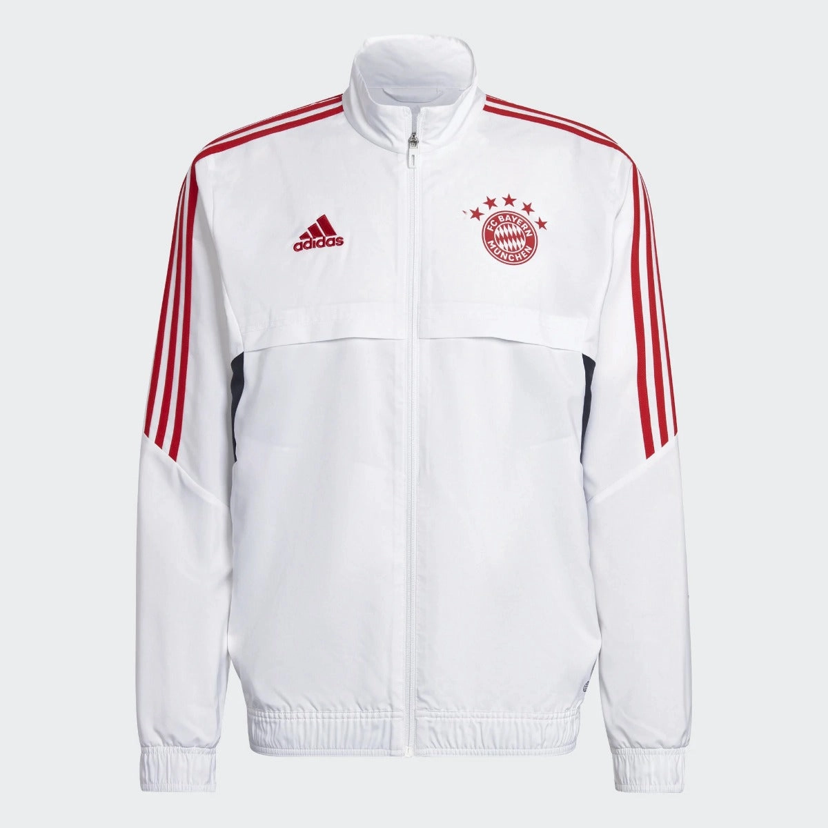 Veste de survêtement Bayern Munich 2022/2023 - Blanc/Rouge/Noir