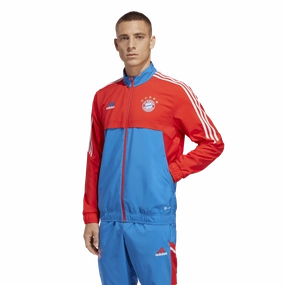 Veste de survêtement Bayern Munich 2022/2023 - Rouge/Bleu