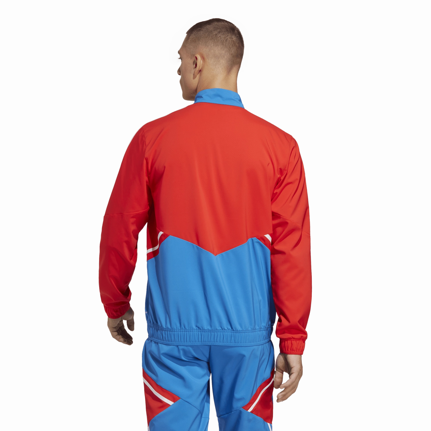 Veste de survêtement Bayern Munich 2022/2023 - Rouge/Bleu