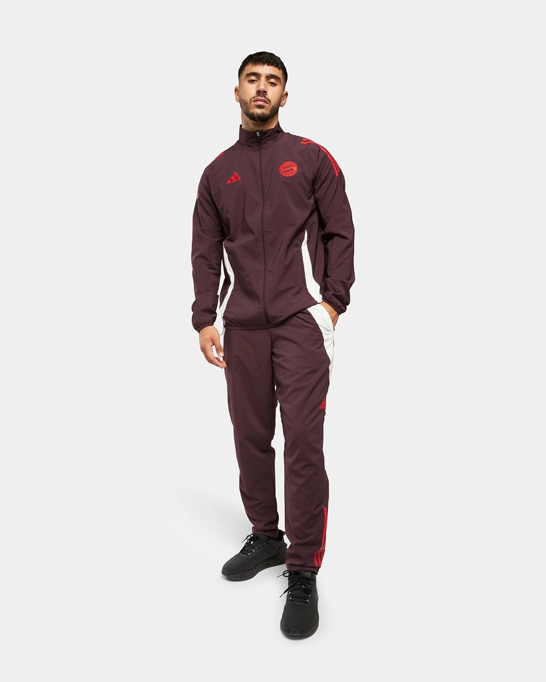 Veste de survêtement Bayern Munich 2024/2025 - Bordeaux