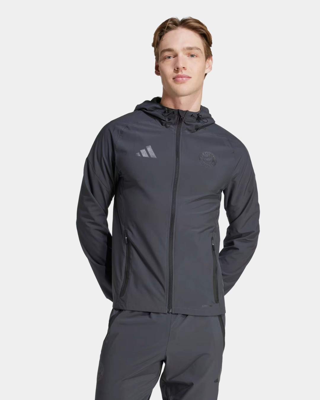 Veste de survêtement Bayern Munich 2024/2025 - Gris