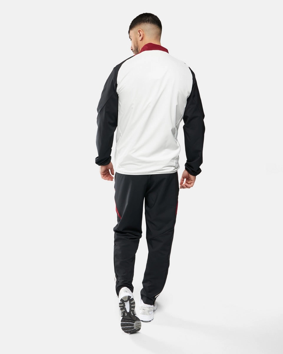 Veste de survêtement Manchester United 2024/2025 - Blanc/Noir