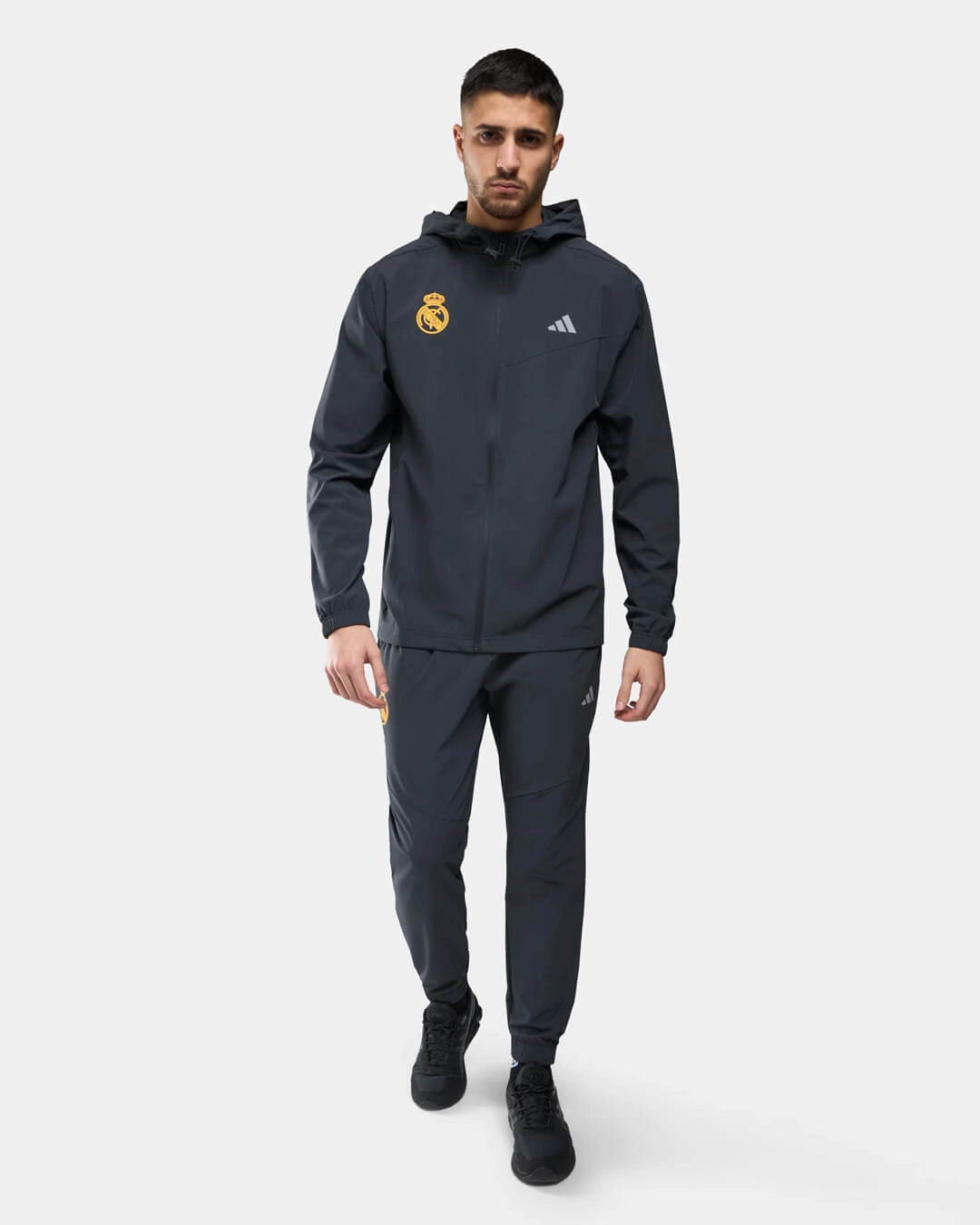 Veste de survêtement Real Madrid 2024/2025 - Gris Anthracite